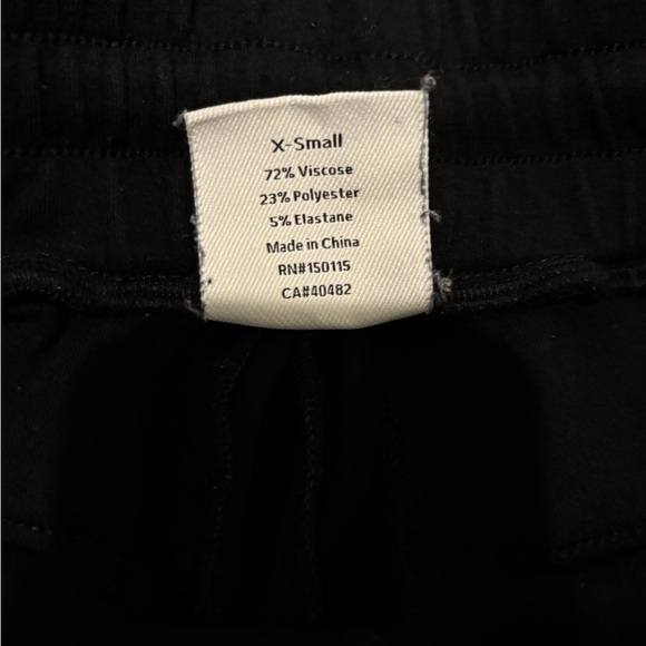 Varley double soft , black Sweatpants with cuff - Picture 3 of 5